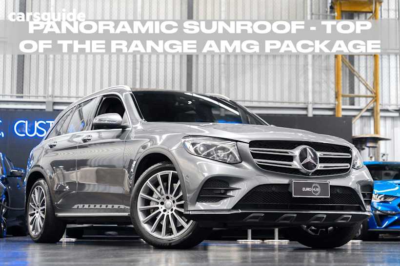 Grey 2016 Mercedes-Benz GLC-Class SUV GLC250 D 4WD