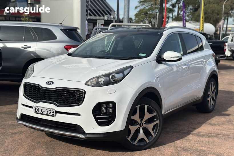 White 2016 Kia Sportage Wagon Platinum (Awd)