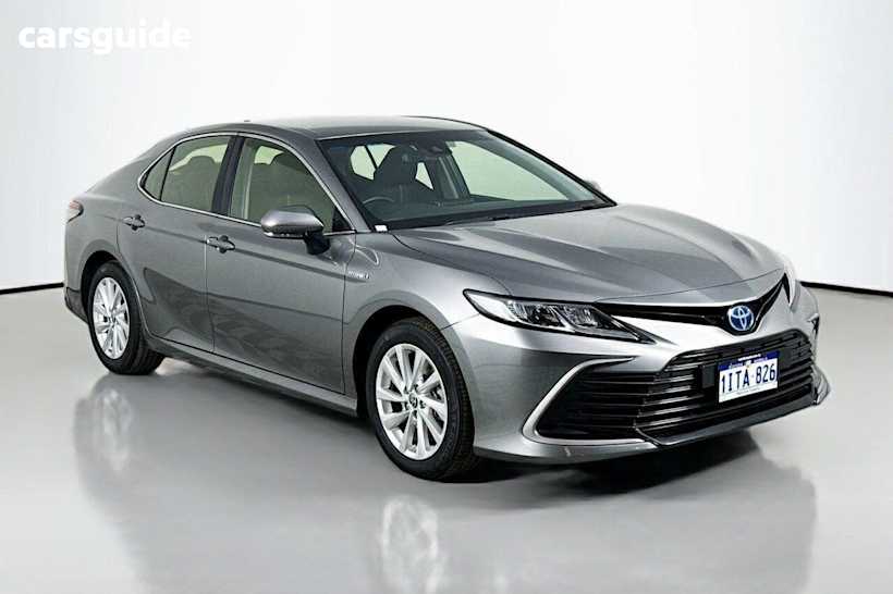 Silver 2024 Toyota Camry Sedan Ascent Hybrid