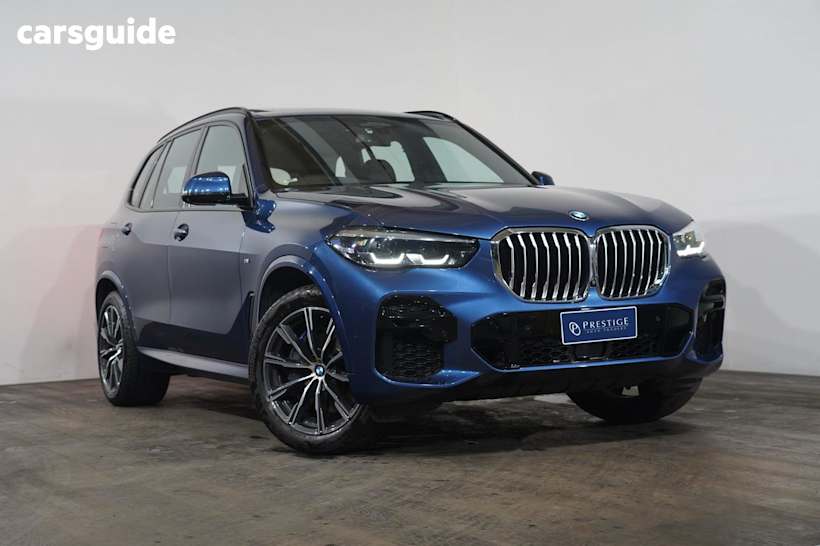 Blue 2021 BMW X5 Wagon Xdrive30D