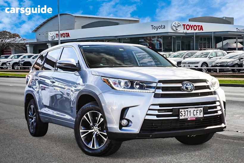 Silver 2019 Toyota Kluger SUV GX F