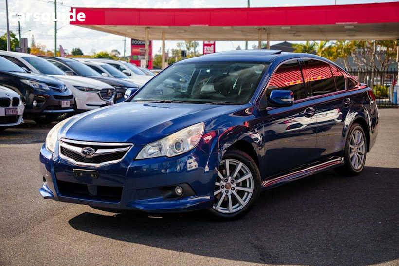 Blue 2009 Subaru Liberty Sedan 2.5I Premium