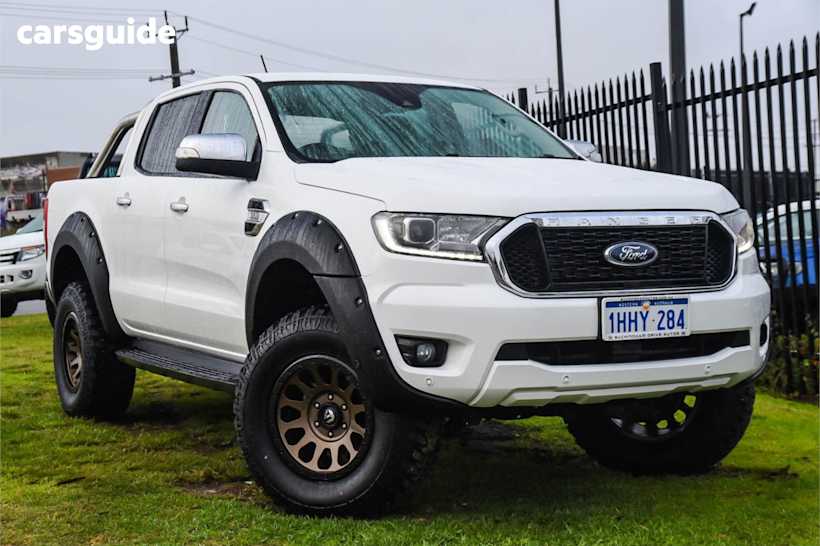 White 2021 Ford Ranger Double Cab Pick Up Xlt 3.2 (4X4)
