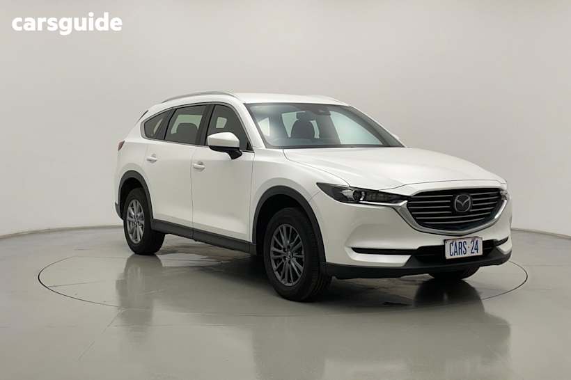 White 2022 Mazda CX-8 Wagon Sport (Fwd)