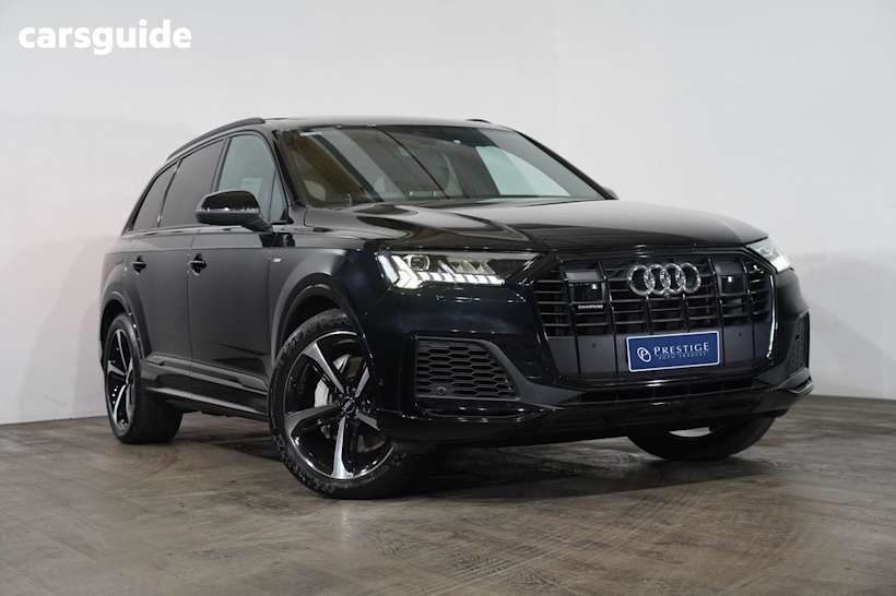 Black 2019 Audi Q7 Wagon 50 Tdi Quattro S Line (Hybrid)