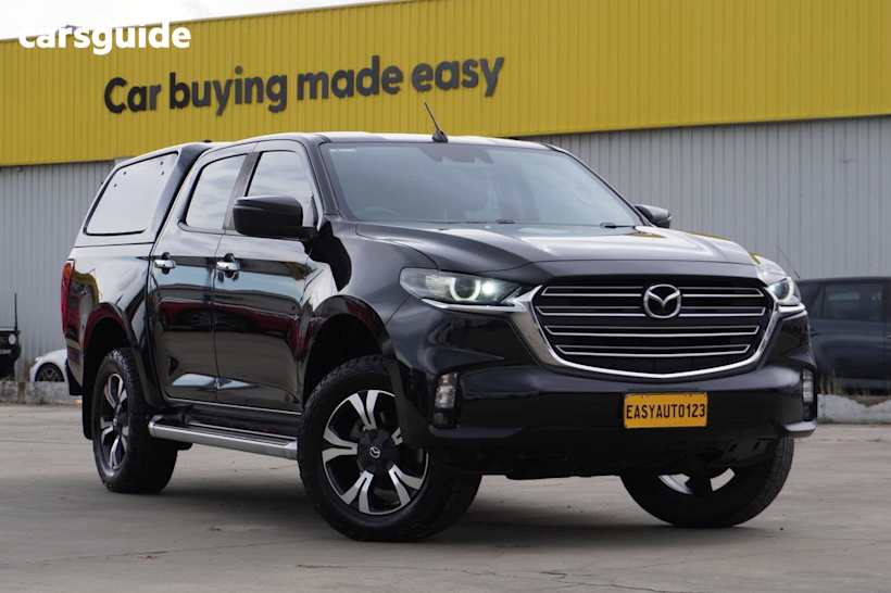 Black 2020 Mazda BT-50 Dual Cab Pick-up Xtr (4X4)