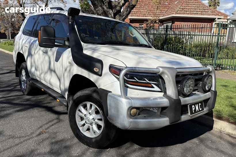 White 2008 Toyota Landcruiser Wagon Sahara (4X4)