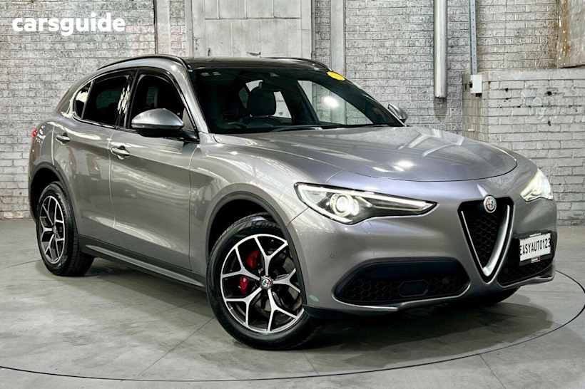Grey 2017 Alfa Romeo Stelvio SUV FIRST EDITION 4X4