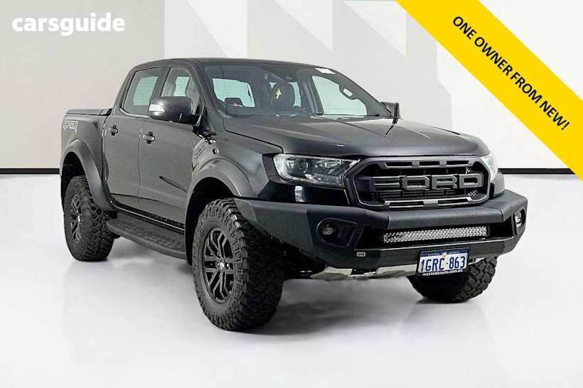 Black 2018 Ford Ranger Double Cab Pick Up Raptor 2.0 (4X4)
