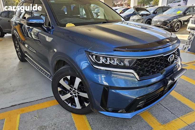 Blue 2021 Kia Sorento Wagon Sport 7 Seat