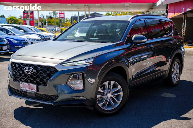 Grey 2018 Hyundai Santa FE Wagon Active Crdi (Awd)