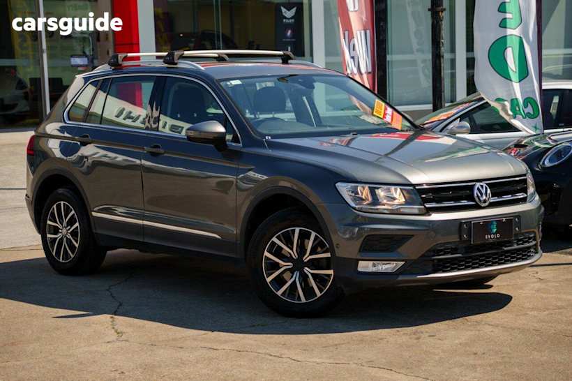 Grey 2017 Volkswagen Tiguan Wagon 110 Tdi Comfortline