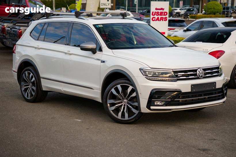 White 2019 Volkswagen Tiguan Wagon Allspace 162 Tsi Highline