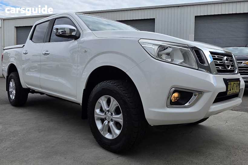 White 2018 Nissan Navara Dual Cab Pick-up Rx (4X4)