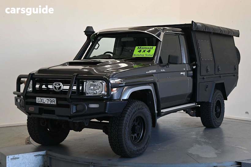 Grey 2021 Toyota Landcruiser Ute Tray GXL 4X4