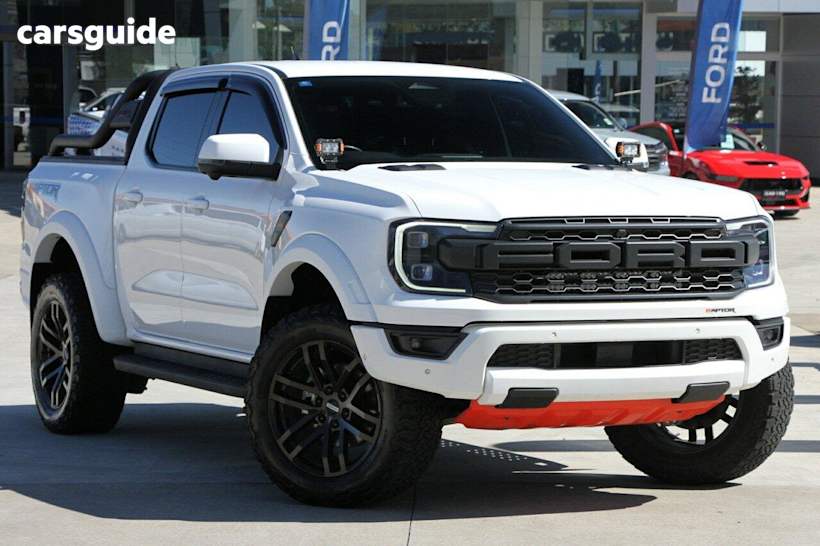 White 2022 Ford Ranger Double Cab Pick Up Raptor 3.0 (4X4)