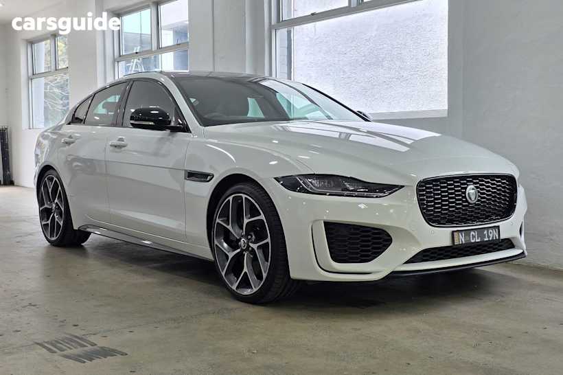 White 2023 Jaguar XE Sedan 300 SPORT 4WD