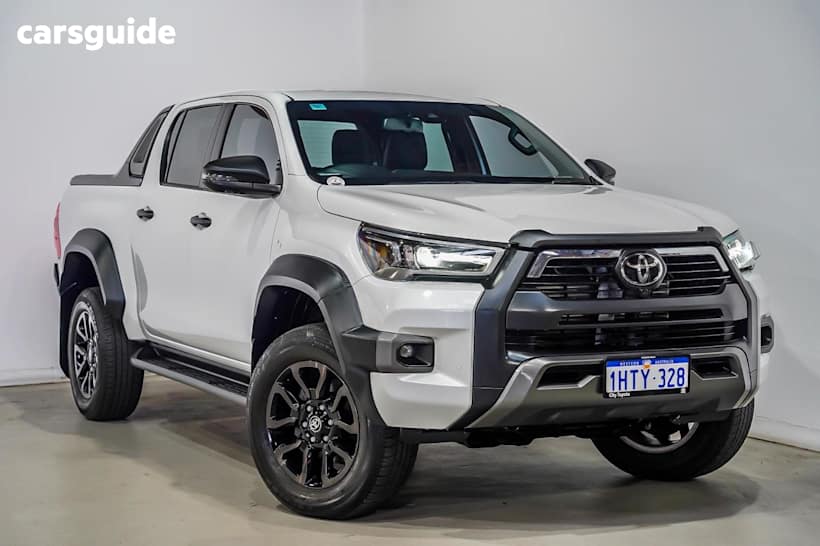 White 2022 Toyota Hilux Double Cab Pick Up Rogue (4X4)
