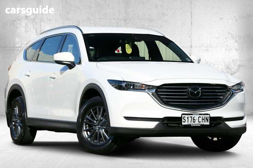 White 2020 Mazda CX-8 SUV SPORT 4X4