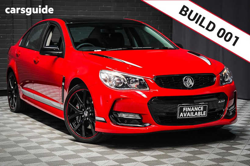 Red 2017 Holden Commodore Sedan Ss-V Redline Motorsport Edt