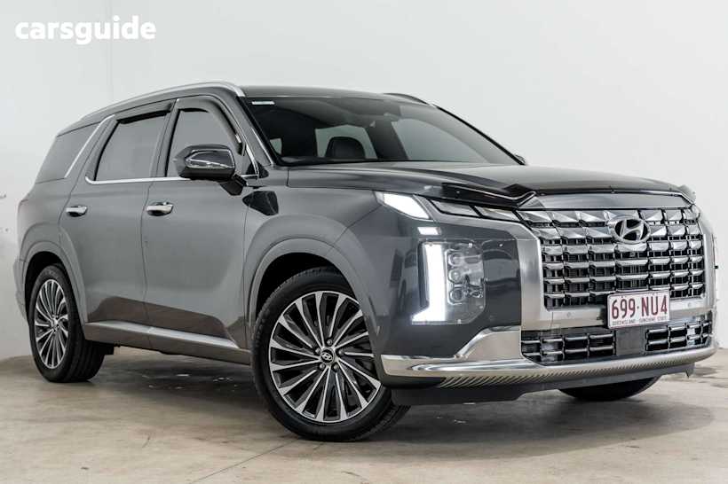 Grey 2022 Hyundai Palisade SUV HIGHLANDER 4X4