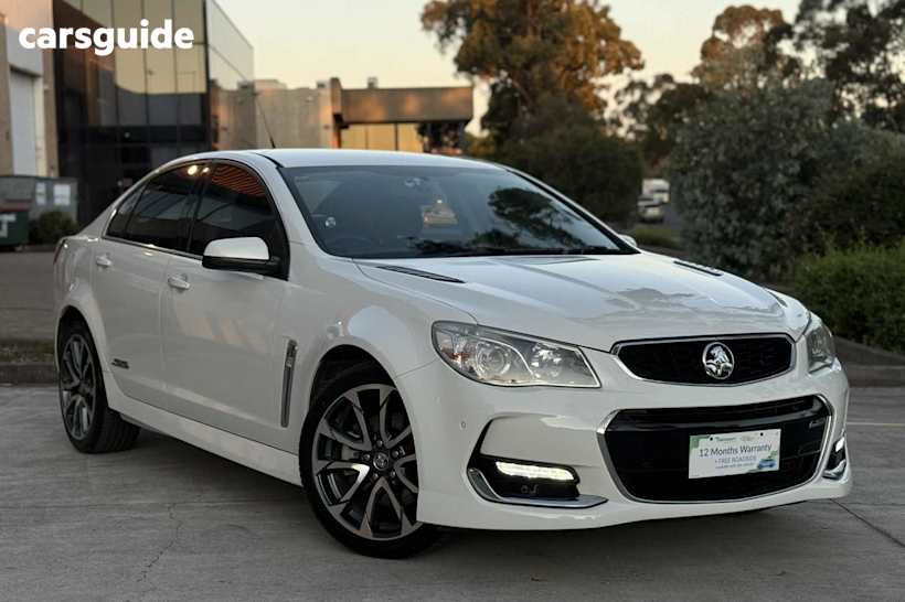 White 2016 Holden Commodore Sedan SS V R