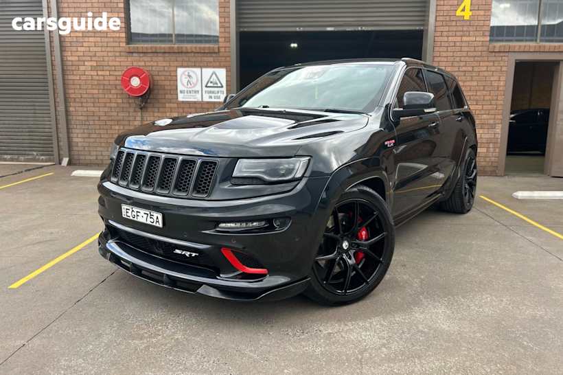 Black 2013 Jeep Grand Cherokee SUV SRT-8 4X4