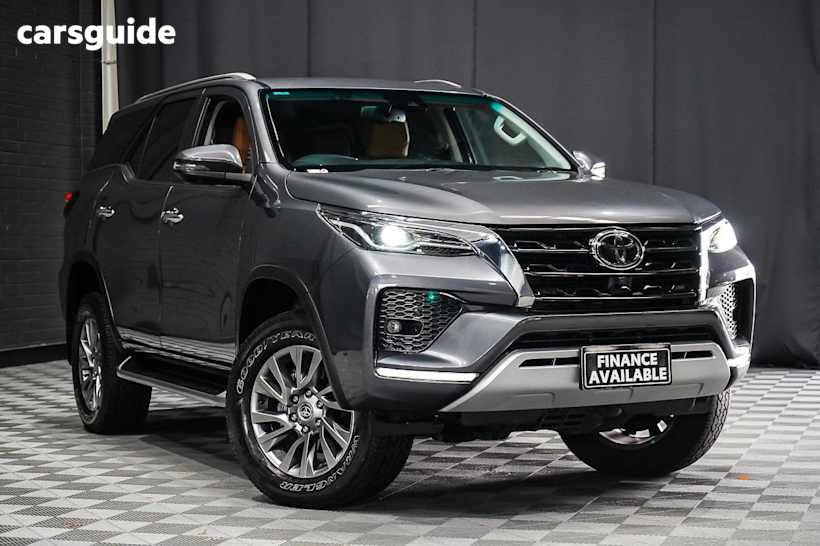 Grey 2023 Toyota Fortuner Wagon Crusade