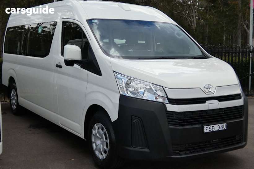 White 2021 Toyota HiAce OtherCar COMMUTER R