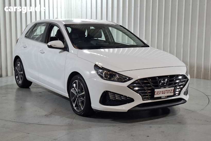 White 2022 Hyundai I30 Hatchback Active