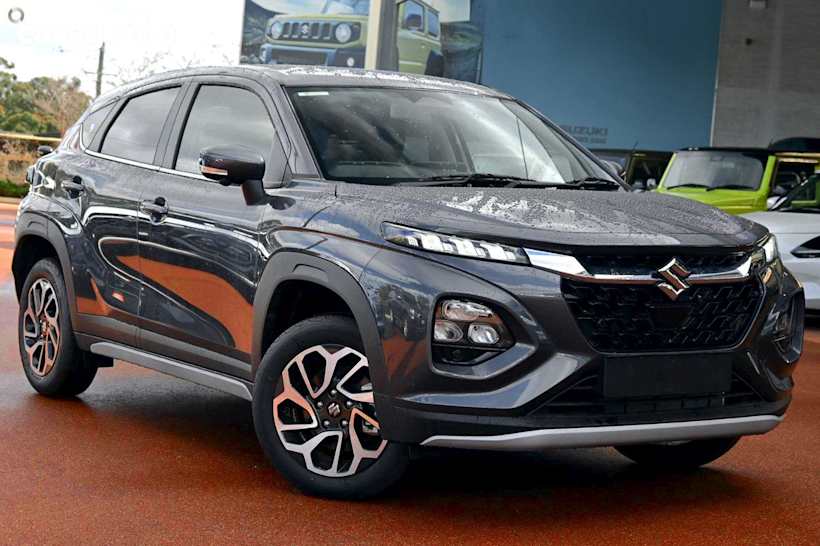 Grey 2025 Suzuki Fronx SUV HYBRID F