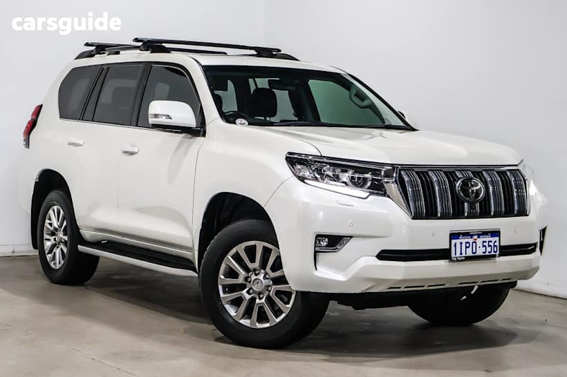 White 2021 Toyota Landcruiser Prado Wagon Kakadu
