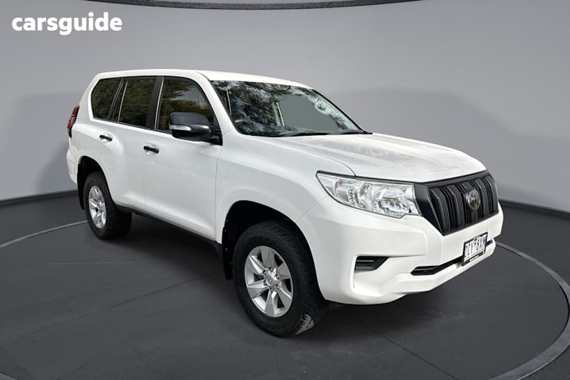 White 2019 Toyota Landcruiser Prado SUV GX 4X4