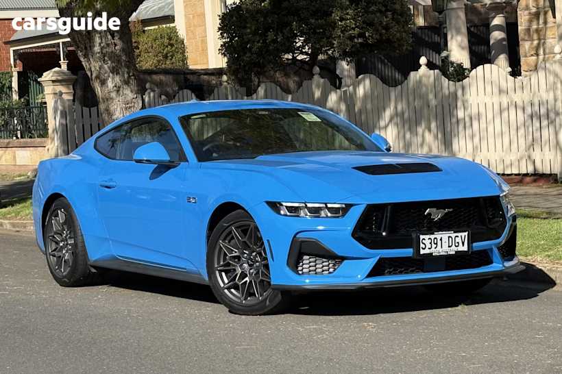 Blue 2024 Ford Mustang Fastback Gt 5.0 V8