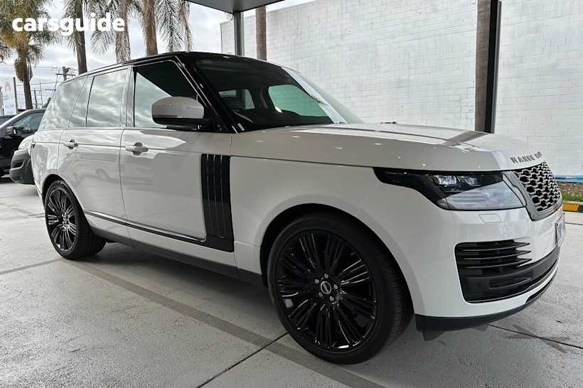 White 2018 Land Rover Range Rover SUV SDV6 VOGUE 4X4