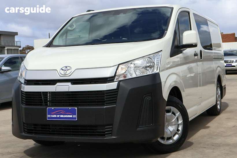 White 2019 Toyota HiAce Commercial R