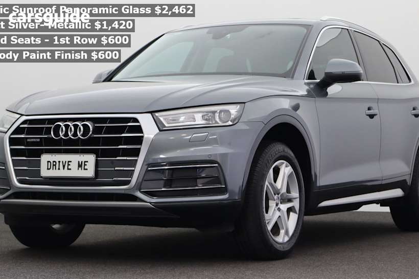 Silver 2018 Audi Q5 SUV TDI DESIGN 4X4