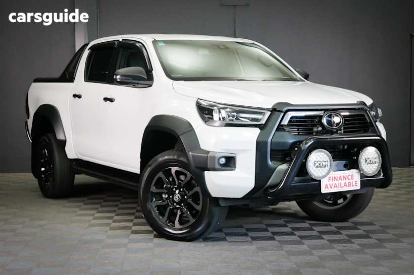 White 2023 Toyota Hilux Double Cab Pick Up Rogue (4X4)