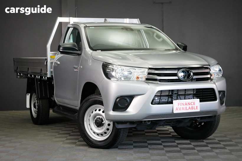 Silver 2023 Toyota Hilux Cab Chassis Sr (4X4)
