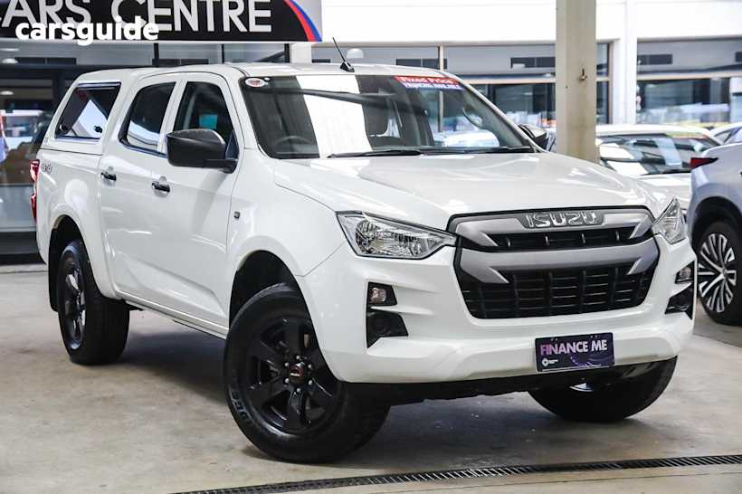White 2021 Isuzu D-MAX Ute Tray SX 4X4