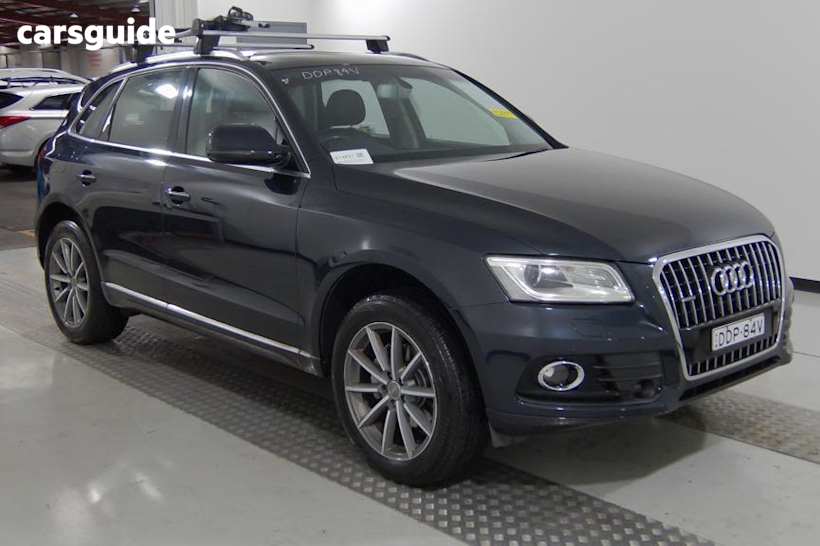 Blue 2015 Audi Q5 Wagon 2.0 TFSI Quattro