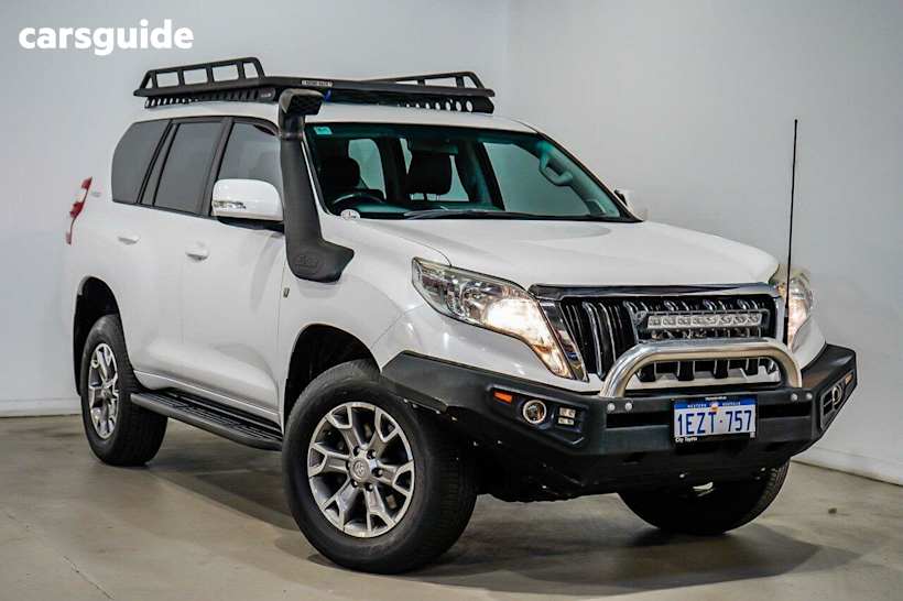 White 2016 Toyota Landcruiser Prado Wagon Gxl (4X4)
