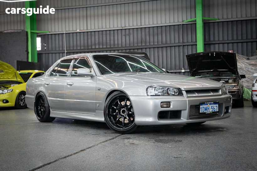 Grey 1998 Nissan Skyline Coupe Gt-T