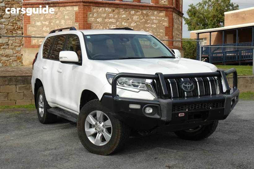 White 2018 Toyota Landcruiser Prado Wagon Gxl (4X4)