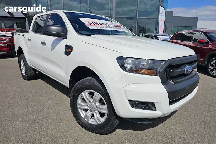 White 2016 Ford Ranger Ute Tray XL 4X4
