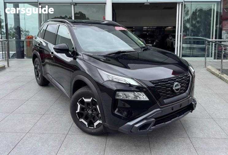Black 2025 Nissan X-Trail Wagon N-Trek (2Wd)