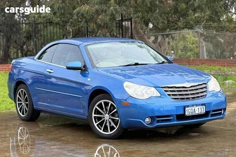 Blue 2008 Chrysler Sebring Sedan CABRIO LIMITED JS