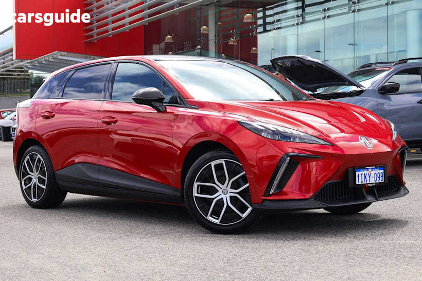 Red 2024 MG MG4 Hatch ESSENCE 64 R