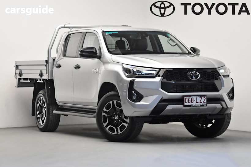 Silver 2024 Toyota Hilux Ute Tray SR5 48V 4X4