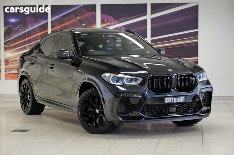 Black 2021 BMW X6 SUV COMPETITION 4X4